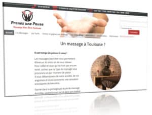 ecran site prenez une pause