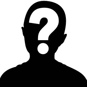 visage du gagnant inconnu